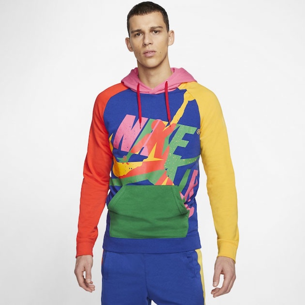 Multi Color Air Jordan Sweater Small